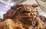 Choáng ngợp ngắm bộ kỳ mộc 7 món 'tứ linh quần tụ', giá 3,5 tỷ đồng